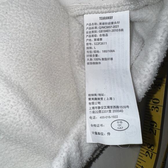 Hollister Men’s M Jacket Fleece Pullover Half-Zip Fall Cool Weather Cozy Soft - Picture 4 of 9